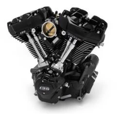 Harley Davidson Screamin Eagle Crate Motor 135CI Stage IV Granit & Schwarz