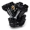 Harley Davidson Screamin Eagle Crate Motor 135CI Stage IV Schwarz Highlights & Schwarz