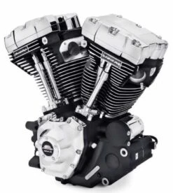 Harley Davidson Screamin Eagle SE120R Motor, Schwarz & Chrom