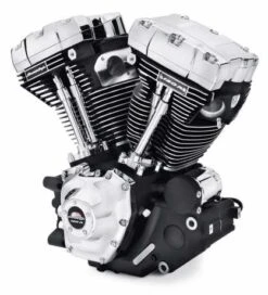 Harley Davidson Screamin Eagle Pro SE120R High Performance Crate Motor, Schwarz & Chrom