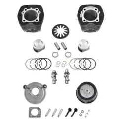 Harley Davidson Screamin Eagle Big Bore Stage II 103 Kit Schwarz Mit Highlights