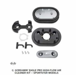 Harley Davidson Screamin Eagle High-Flow Luftfilter Kit