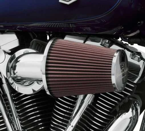Harley Davidson Screamin Eagle Heavy Breather Performance Luftfilter-Kit Chrom 4 Harley Davidson Screamin Eagle Heavy Breather Performance Luftfilter-Kit Chrom – Bild 2