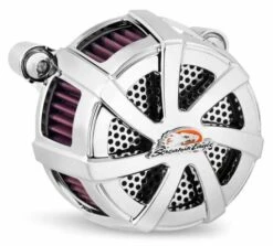 Harley Davidson Screamin Eagle Extreme Billet Luftfilter-Kit Agitator Chrom
