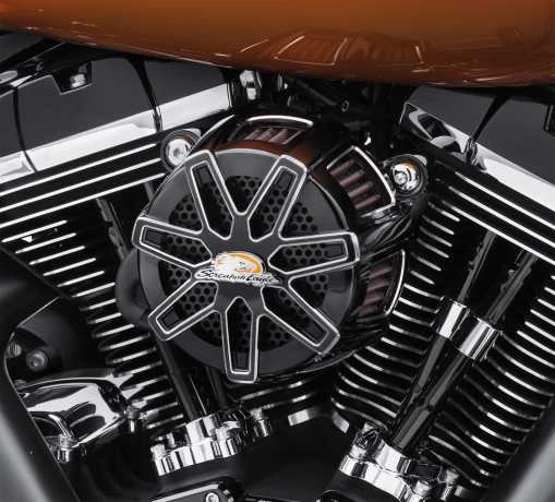 Harley Davidson Screamin Eagle Extreme Billet Luftfilter-Kit Chisel Cut Back Schwarz 5 Harley Davidson Screamin Eagle Extreme Billet Luftfilter-Kit Chisel Cut Back Schwarz – Bild 3