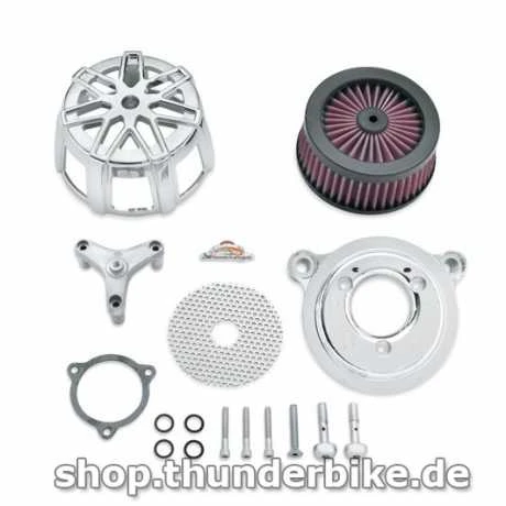 Harley Davidson Screamin Eagle Chisel Extreme Luftfilter Kit Chrom 4 Harley Davidson Screamin Eagle Chisel Extreme Luftfilter Kit Chrom – Bild 2