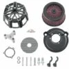 Harley Davidson Screamin Eagle Chisel Extreme Billet Luftfilter Kit, Schwarz