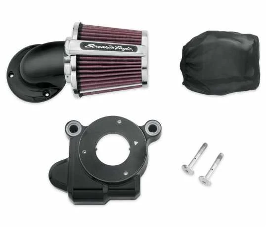 Harley Davidson Screamin Eagle Heavy Breather Elite Performance Luftfilter Kit, Schwarz 3 Harley Davidson Screamin Eagle Heavy Breather Elite Performance Luftfilter Kit, Schwarz