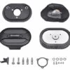 Harley Davidson Screamin Eagle Ventilator Elite Luftfilter Kit Schwarz