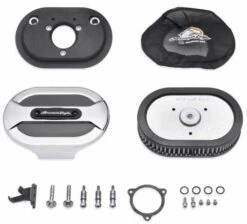 Harley Davidson Screamin Eagle Ventilator Elite Luftfilter Kit 58mm Chrom