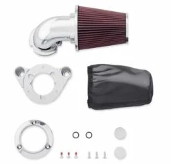 Harley Davidson Screamin Eagle Heavy Breather Luftfilter Kit 58mm Chrom