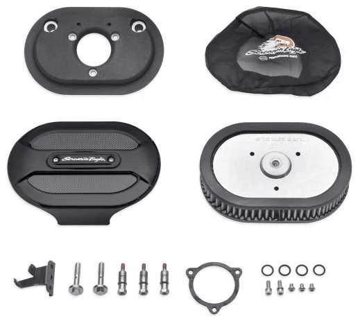 Harley Davidson Screamin Eagle Ventilator Elite Luftfilter Kit 58mm, Schwarz 3 Harley Davidson Screamin Eagle Ventilator Elite Luftfilter Kit 58mm, Schwarz