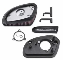 Harley Davidson Screamin Eagle High-Flow Luftfilter Schwarz