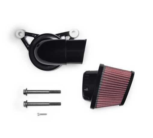 Harley Davidson Heavy Breather Luftfilter Schwarz 3 Harley Davidson Heavy Breather Luftfilter Schwarz