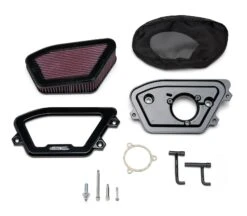 Harley Davidson Screamin Eagle Luftfilter Extreme Wedge Schwarz