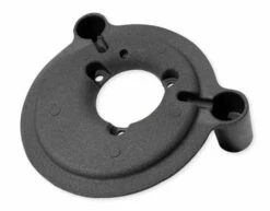 Harley Davidson Screamin Eagle Luftfilter Rückplatte Schwarz Wrinkle