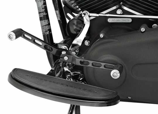 Harley Davidson Billet Schaltwippe Schwarz Matt 4 Harley Davidson Billet Schaltwippe Schwarz Matt – Bild 2
