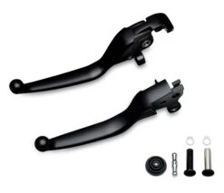 Harley Davidson Einstellbare Handhebel Schwarz