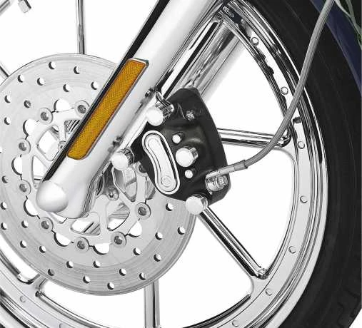 Harley Davidson Custom-Bolzenabdeckungen Für Bremssattel 4 Harley Davidson Custom-Bolzenabdeckungen Für Bremssattel – Bild 2