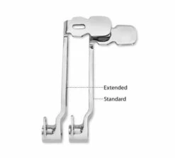 Harley Davidson Billet Bremshebel Vorverlegt Chrom -Harley Davidson Store 41600012 3 harley1