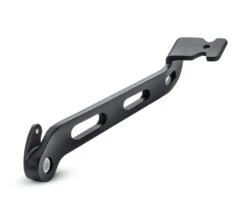 Harley Davidson Billet Style Bremshebel Hinten, Matt Schwarz