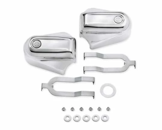 Harley Davidson Schwingenachsabdeckungen Bar & Shield 3 Harley Davidson Schwingenachsabdeckungen Bar & Shield