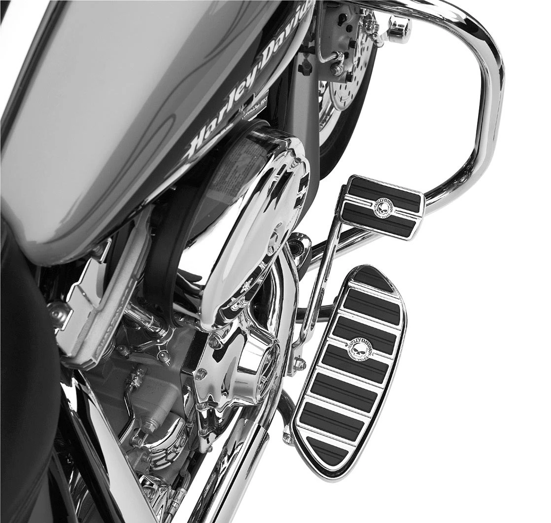 Harley Davidson Bremspedalauflage Willie G. Skull Groß 4 Harley Davidson Bremspedalauflage Willie G. Skull Groß – Bild 2