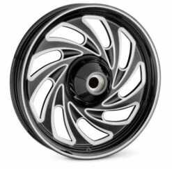 Harley Davidson Typhoon Custom Rad 17" Vorne Schwarz Cut