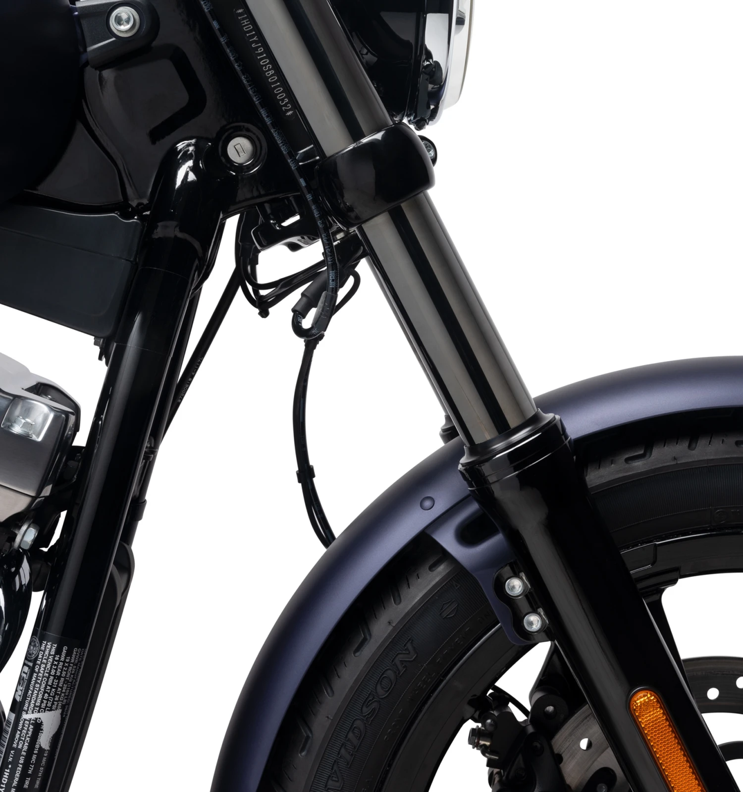 Harley Davidson Tele Gabelholme DLC Schwarz 4 Harley Davidson Tele Gabelholme DLC Schwarz – Bild 2