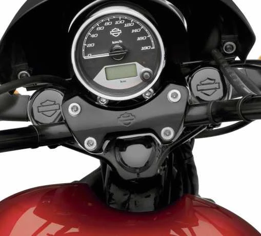 Harley Davidson Gabelrohr & Bolzen Cover Für Lenkkopf Schwarz 4 Harley Davidson Gabelrohr & Bolzen Cover Für Lenkkopf Schwarz – Bild 2