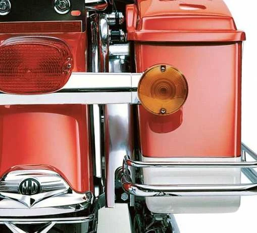 Harley Davidson Satteltaschen-Blendenleisten Slotted Chrom 4 Harley Davidson Satteltaschen-Blendenleisten Slotted Chrom – Bild 2