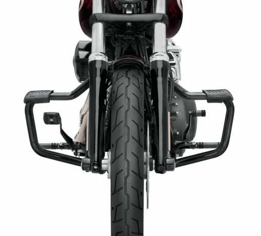 Harley Davidson Mustache Motorschutzbügel Schwarz 4 Harley Davidson Mustache Motorschutzbügel Schwarz – Bild 2