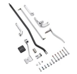 Harley Davidson Vorverlegte Standard Fußrastenanlage Chrom