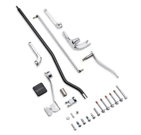 Harley Davidson Vorverlegte Standard Fußrastenanlage Chrom 3 Harley Davidson Vorverlegte Standard Fußrastenanlage Chrom