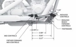 Harley Davidson Vorverlegte Standard Fußrastenanlage Chrom 9 Harley Davidson Vorverlegte Standard Fußrastenanlage Chrom -Harley Davidson Store 49080 06a 3 harley1
