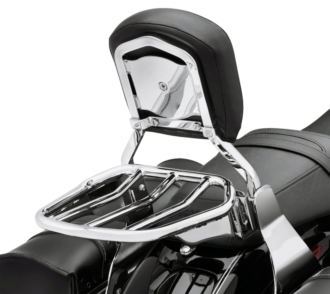 Harley Davidson Konischer Custom-Sport Gepäckträger Chrom 3 Harley Davidson Konischer Custom-Sport Gepäckträger Chrom