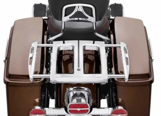 Harley Davidson Verstellbarer Gepäckträger Für Doppelsitzbank Chrom 4 Harley Davidson Verstellbarer Gepäckträger Für Doppelsitzbank Chrom – Bild 2