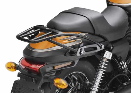 Harley Davidson Abnehmbarer Gepäckträger Für Doppelsitzbank Schwarz 4 Harley Davidson Abnehmbarer Gepäckträger Für Doppelsitzbank Schwarz – Bild 2
