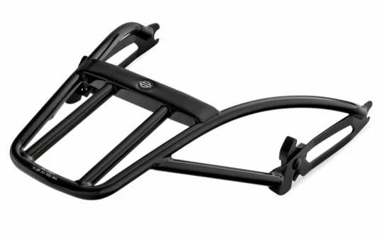 Harley Davidson Abnehmbarer Gepäckträger Für Doppelsitzbank Schwarz 3 Harley Davidson Abnehmbarer Gepäckträger Für Doppelsitzbank Schwarz