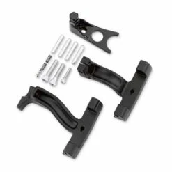 Harley Davidson Soziustrittbretthalter Schwarz