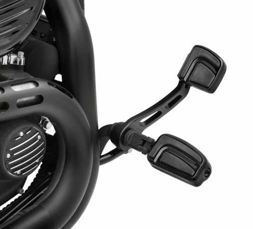 Harley Davidson Airflow Fußrasten Schwarz 4 Harley Davidson Airflow Fußrasten Schwarz – Bild 2