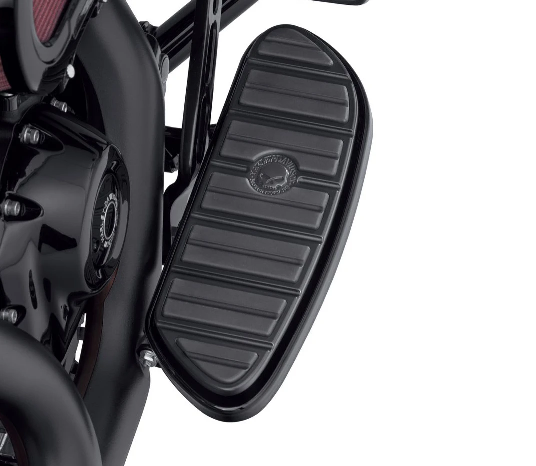 Harley Davidson Willie G Skull Swept Wing Fahrer Trittbrett Einsätze Schwarz 4 Harley Davidson Willie G Skull Swept Wing Fahrer Trittbrett Einsätze Schwarz – Bild 2