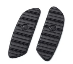 Harley Davidson Willie G Skull Swept Wing Fahrer Trittbrett Einsätze Schwarz