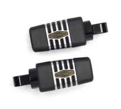 Harley Davidson Sozius Fußrasten 66 Collection Schwarz