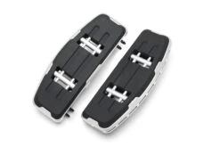 Harley Davidson Switchback Fahrertrittbretter Klar Eloxiert