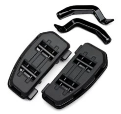 Harley Davidson Switchback Minitrittbretter & Montagekit Schwarz