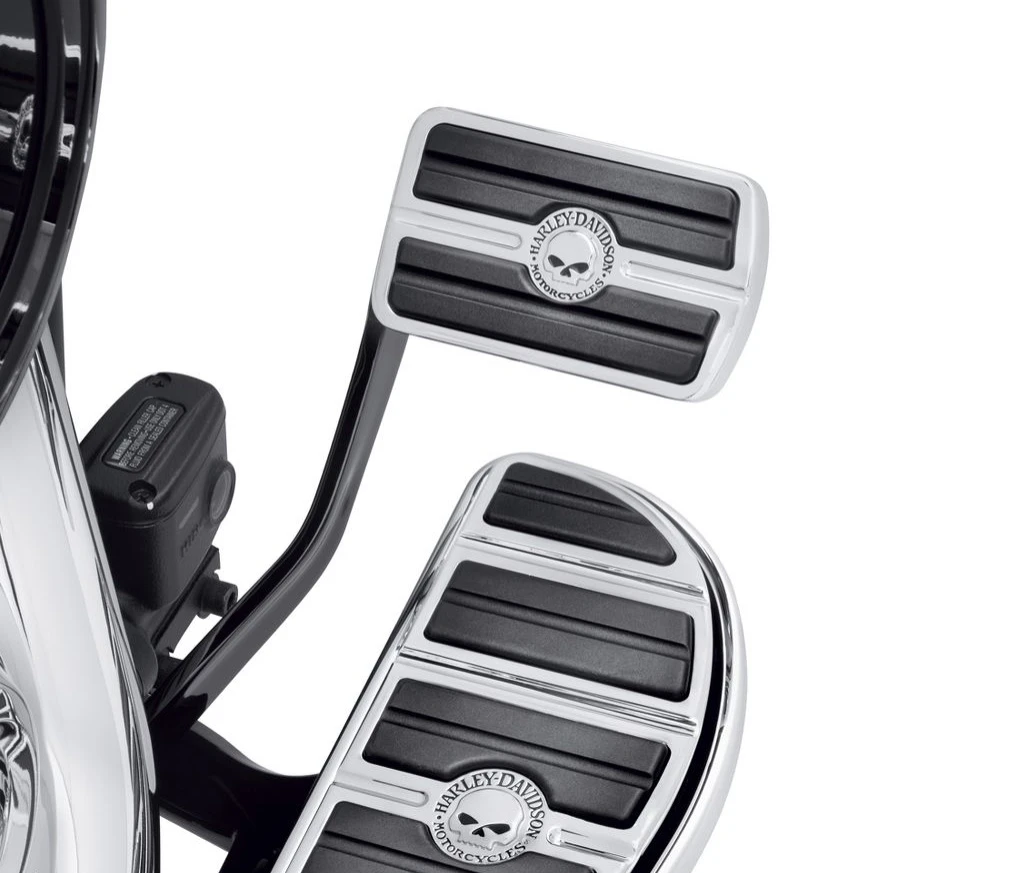 Harley Davidson Willie G. Skull Bremspedalauflage, Groß 4 Harley Davidson Willie G. Skull Bremspedalauflage, Groß – Bild 2