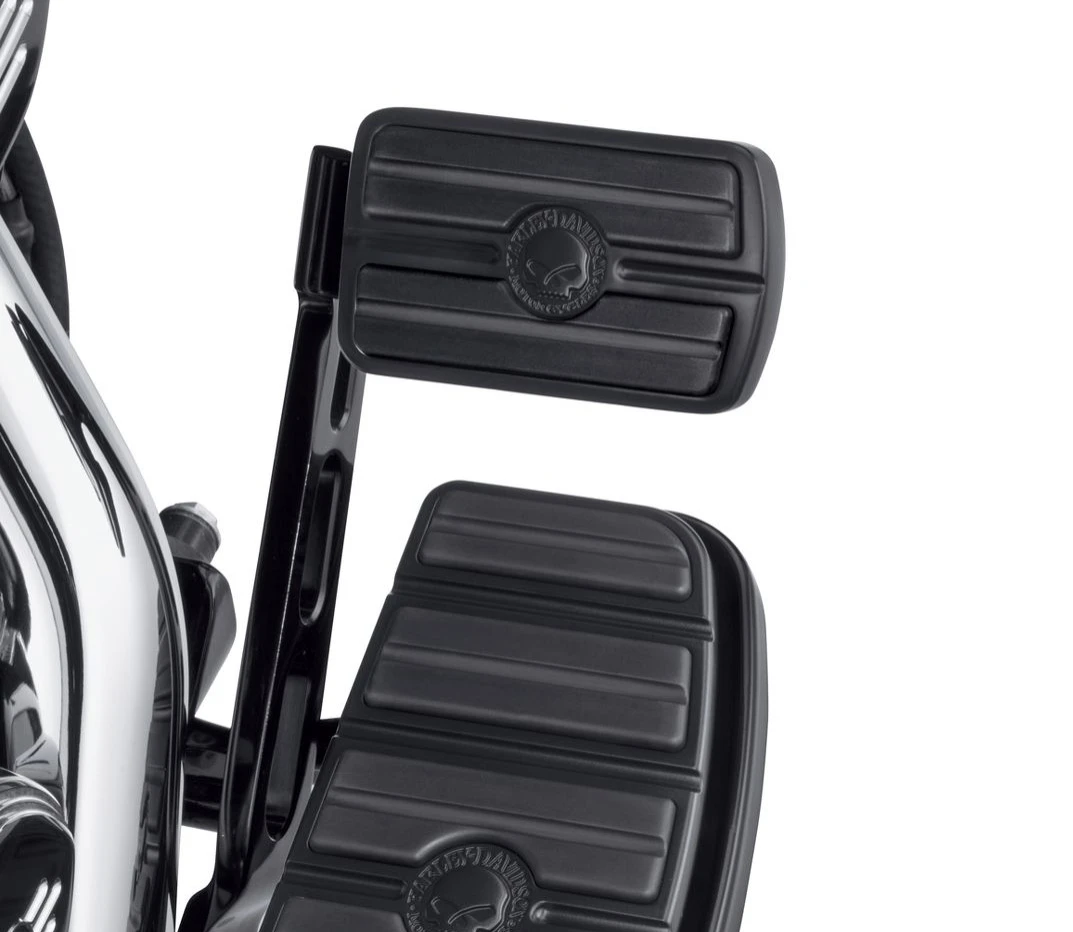 Harley Davidson Willie G Skull Bremspedal Pad Groß Schwarz 4 Harley Davidson Willie G Skull Bremspedal Pad Groß Schwarz – Bild 2