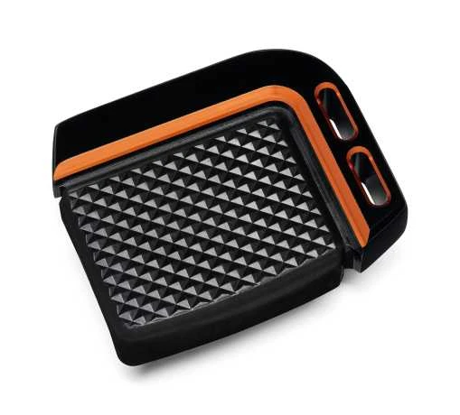 Harley Davidson Adversary Bremspedal Pad Klein Schwarz/orange 3 Harley Davidson Adversary Bremspedal Pad Klein Schwarz/orange