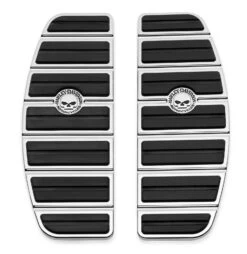 Harley Davidson Fahrer-Trittbretteinsätze Willie G. Skull, Klassische Form